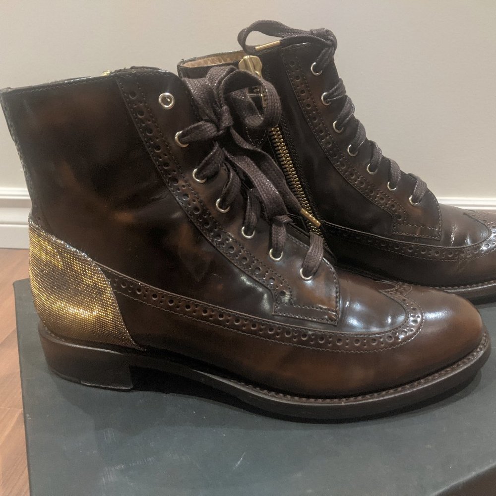 The Office of Angela Scott boots